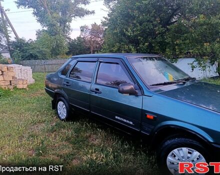 Зеленый ВАЗ 21099, объемом двигателя 1.5 л и пробегом 159 тыс. км за 2100 $, фото 10 на Automoto.ua