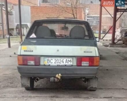 Зеленый ВАЗ 21099, объемом двигателя 1.5 л и пробегом 198 тыс. км за 987 $, фото 2 на Automoto.ua