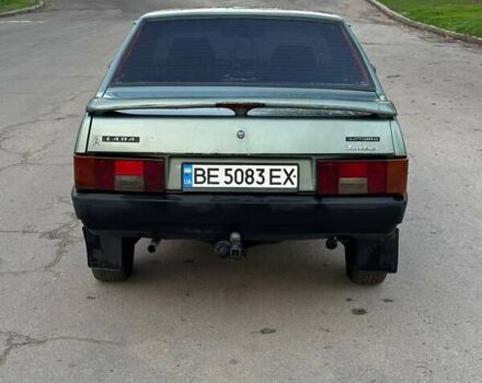 Зеленый ВАЗ 21099, объемом двигателя 1.5 л и пробегом 275 тыс. км за 2000 $, фото 14 на Automoto.ua