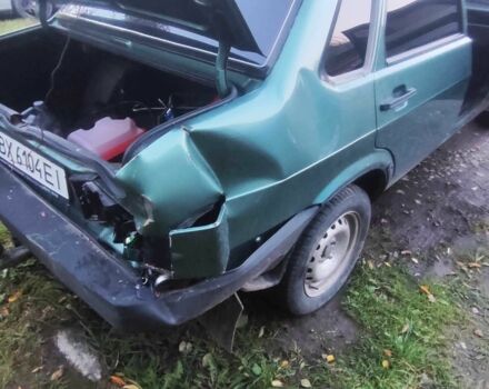Зелений ВАЗ 21099, об'ємом двигуна 1.5 л та пробігом 134 тис. км за 1100 $, фото 8 на Automoto.ua