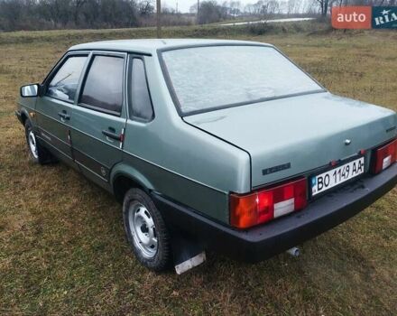 Зеленый ВАЗ 21099, объемом двигателя 1.5 л и пробегом 200 тыс. км за 1650 $, фото 3 на Automoto.ua