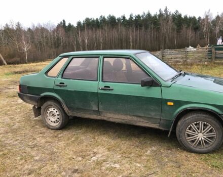 Зеленый ВАЗ 21099, объемом двигателя 1.5 л и пробегом 1 тыс. км за 1000 $, фото 1 на Automoto.ua