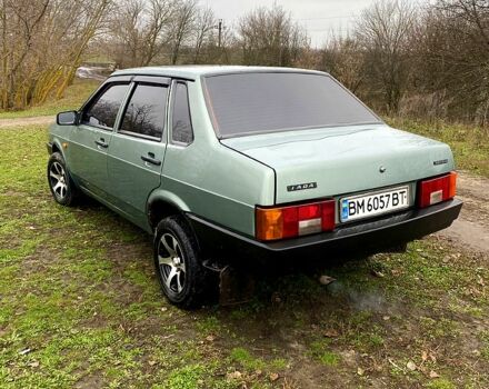 Зеленый ВАЗ 21099, объемом двигателя 1.5 л и пробегом 0 тыс. км за 2000 $, фото 2 на Automoto.ua