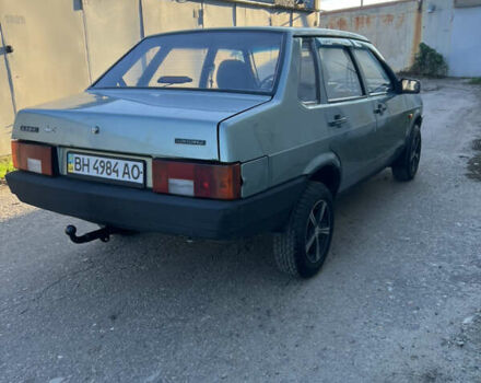 Зеленый ВАЗ 21099, объемом двигателя 1.5 л и пробегом 185 тыс. км за 1450 $, фото 4 на Automoto.ua