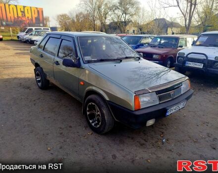 Зеленый ВАЗ 21099, объемом двигателя 1.5 л и пробегом 150 тыс. км за 2200 $, фото 6 на Automoto.ua