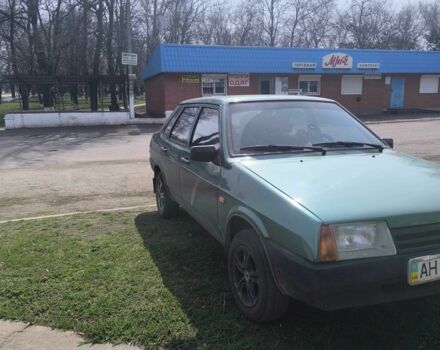 Зелений ВАЗ 21099, об'ємом двигуна 1.5 л та пробігом 120 тис. км за 1551 $, фото 2 на Automoto.ua