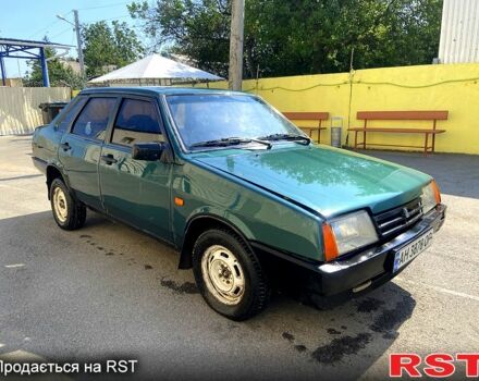 Зелений ВАЗ 21099, об'ємом двигуна 1.5 л та пробігом 205 тис. км за 600 $, фото 1 на Automoto.ua