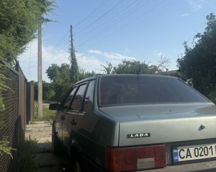 Зеленый ВАЗ 21099, объемом двигателя 1.5 л и пробегом 194 тыс. км за 2200 $, фото 3 на Automoto.ua