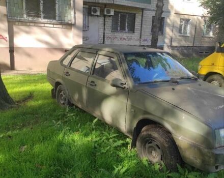 Зеленый ВАЗ 21099, объемом двигателя 1.5 л и пробегом 1000 тыс. км за 593 $, фото 3 на Automoto.ua