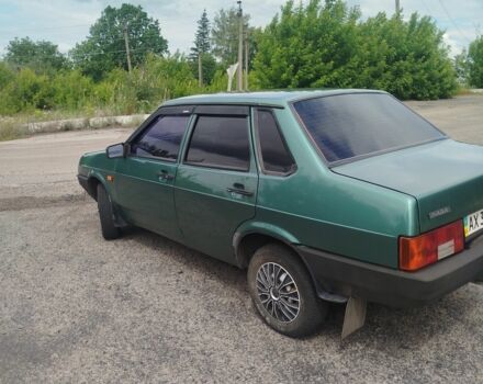 Зелений ВАЗ 21099, об'ємом двигуна 1.5 л та пробігом 154 тис. км за 1850 $, фото 6 на Automoto.ua