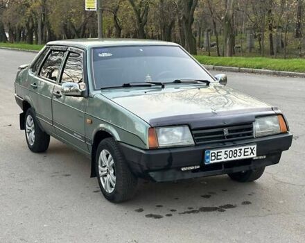 Зеленый ВАЗ 21099, объемом двигателя 1.5 л и пробегом 275 тыс. км за 2000 $, фото 9 на Automoto.ua