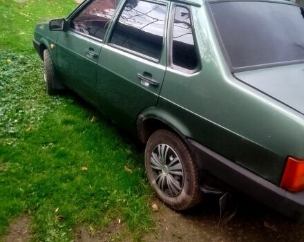 Зелений ВАЗ 21099, об'ємом двигуна 1.5 л та пробігом 220 тис. км за 850 $, фото 4 на Automoto.ua