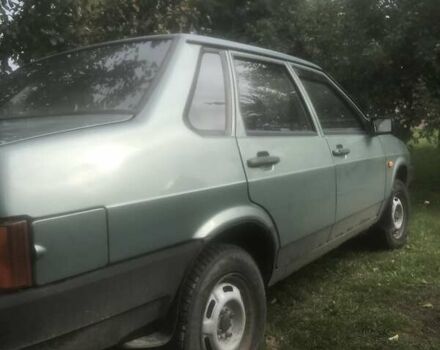 Зеленый ВАЗ 21099, объемом двигателя 1.5 л и пробегом 287 тыс. км за 2500 $, фото 1 на Automoto.ua