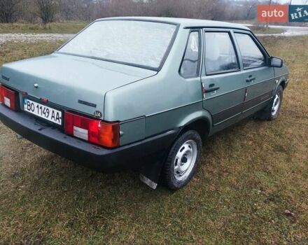 Зелений ВАЗ 21099, об'ємом двигуна 1.5 л та пробігом 200 тис. км за 1650 $, фото 5 на Automoto.ua