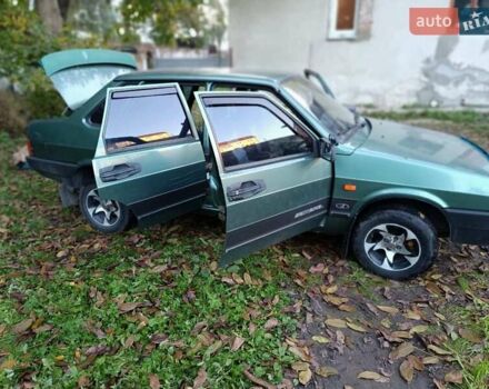 Зелений ВАЗ 21099, об'ємом двигуна 1.5 л та пробігом 163 тис. км за 1400 $, фото 18 на Automoto.ua