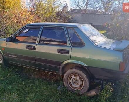 Зелений ВАЗ 21099, об'ємом двигуна 1.5 л та пробігом 163 тис. км за 1400 $, фото 2 на Automoto.ua