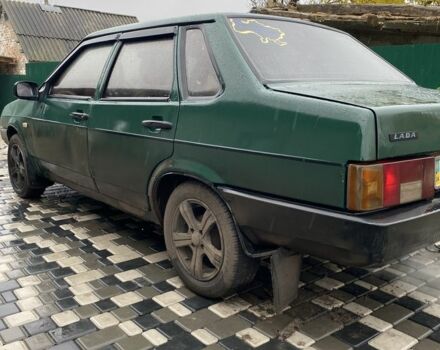 Зелений ВАЗ 21099, об'ємом двигуна 1.5 л та пробігом 196 тис. км за 1500 $, фото 5 на Automoto.ua