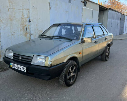 Зеленый ВАЗ 21099, объемом двигателя 1.5 л и пробегом 185 тыс. км за 1450 $, фото 1 на Automoto.ua