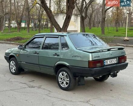 Зеленый ВАЗ 21099, объемом двигателя 1.5 л и пробегом 275 тыс. км за 2000 $, фото 10 на Automoto.ua