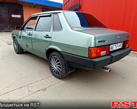 Зелений ВАЗ 21099, об'ємом двигуна 1.5 л та пробігом 116 тис. км за 1399 $, фото 1 на Automoto.ua