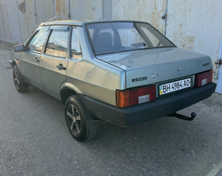 Зеленый ВАЗ 21099, объемом двигателя 1.5 л и пробегом 185 тыс. км за 1450 $, фото 6 на Automoto.ua