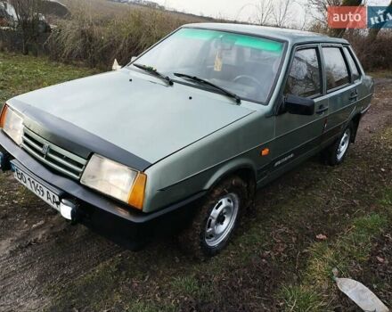 Зелений ВАЗ 21099, об'ємом двигуна 1.5 л та пробігом 200 тис. км за 1650 $, фото 2 на Automoto.ua