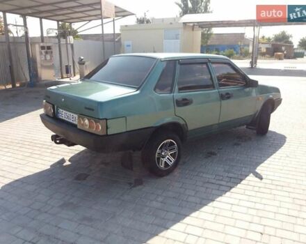 Зелений ВАЗ 21099, об'ємом двигуна 1.5 л та пробігом 200 тис. км за 2300 $, фото 1 на Automoto.ua
