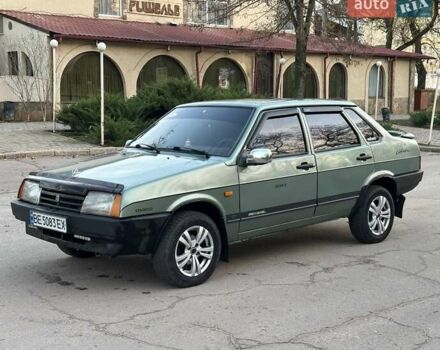 Зеленый ВАЗ 21099, объемом двигателя 1.5 л и пробегом 275 тыс. км за 2000 $, фото 11 на Automoto.ua