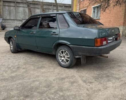 Зелений ВАЗ 21099, об'ємом двигуна 1 л та пробігом 238 тис. км за 1348 $, фото 2 на Automoto.ua