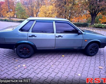 Зеленый ВАЗ 21099, объемом двигателя 1.5 л и пробегом 217 тыс. км за 2700 $, фото 2 на Automoto.ua