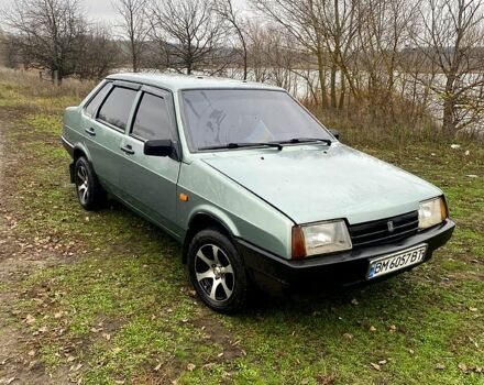 Зеленый ВАЗ 21099, объемом двигателя 1.5 л и пробегом 0 тыс. км за 2000 $, фото 3 на Automoto.ua