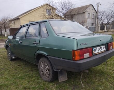 Зеленый ВАЗ 21099, объемом двигателя 1.5 л и пробегом 216 тыс. км за 1800 $, фото 5 на Automoto.ua