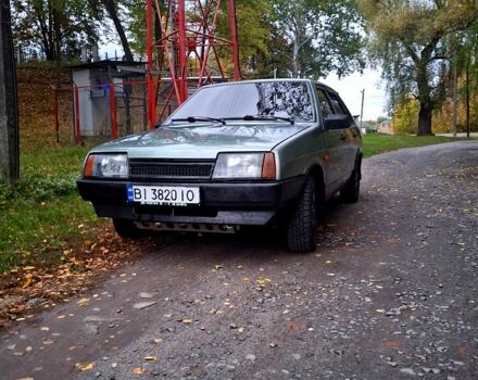 Зеленый ВАЗ 21099, объемом двигателя 1.5 л и пробегом 217 тыс. км за 2700 $, фото 3 на Automoto.ua