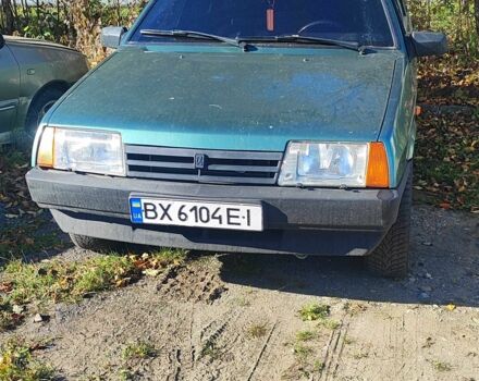 Зелений ВАЗ 21099, об'ємом двигуна 1.5 л та пробігом 134 тис. км за 1100 $, фото 5 на Automoto.ua