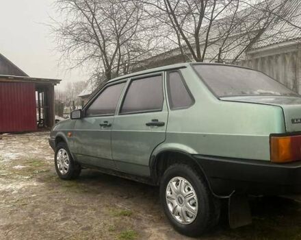 Зелений ВАЗ 21099, об'ємом двигуна 1.5 л та пробігом 183 тис. км за 2100 $, фото 9 на Automoto.ua