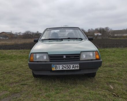 Зеленый ВАЗ 21099, объемом двигателя 1.5 л и пробегом 216 тыс. км за 1800 $, фото 2 на Automoto.ua