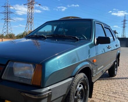 Зеленый ВАЗ 21099, объемом двигателя 1.5 л и пробегом 100 тыс. км за 2000 $, фото 22 на Automoto.ua