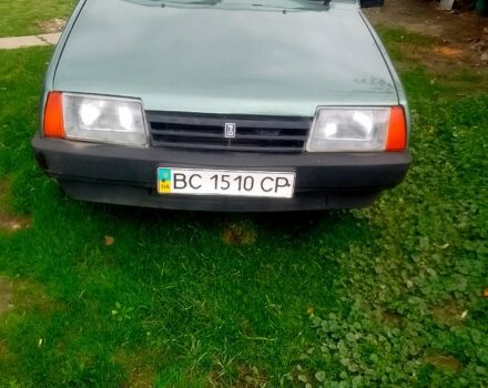 Зелений ВАЗ 21099, об'ємом двигуна 1.5 л та пробігом 220 тис. км за 850 $, фото 1 на Automoto.ua