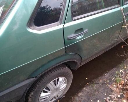 Зеленый ВАЗ 21099, объемом двигателя 1.6 л и пробегом 193 тыс. км за 1500 $, фото 3 на Automoto.ua