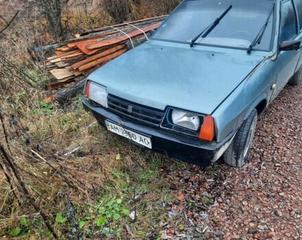 Зеленый ВАЗ 21099, объемом двигателя 0 л и пробегом 350 тыс. км за 450 $, фото 5 на Automoto.ua