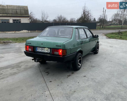 Зеленый ВАЗ 21099, объемом двигателя 1.6 л и пробегом 200 тыс. км за 1950 $, фото 15 на Automoto.ua