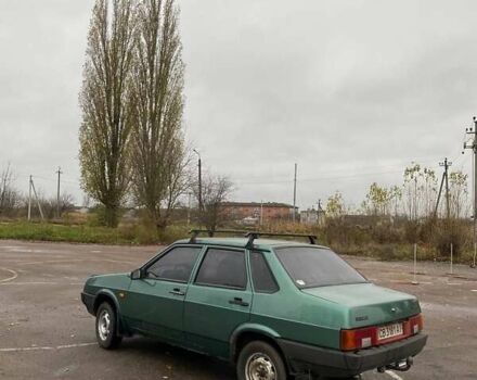 Зеленый ВАЗ 21099, объемом двигателя 1.6 л и пробегом 220 тыс. км за 2800 $, фото 3 на Automoto.ua