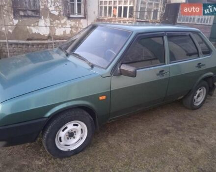 Зеленый ВАЗ 21099, объемом двигателя 1.6 л и пробегом 340 тыс. км за 1700 $, фото 2 на Automoto.ua