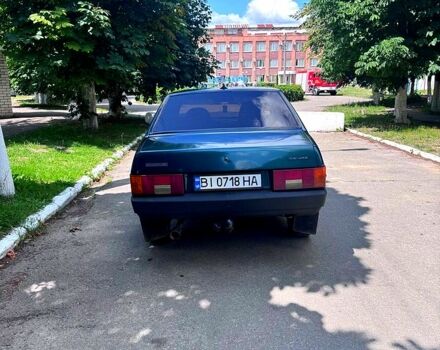 Зеленый ВАЗ 21099, объемом двигателя 1.6 л и пробегом 0 тыс. км за 2100 $, фото 5 на Automoto.ua
