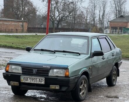 Зеленый ВАЗ 21099, объемом двигателя 1.5 л и пробегом 247 тыс. км за 1350 $, фото 2 на Automoto.ua