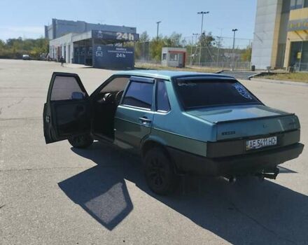 Зеленый ВАЗ 21099, объемом двигателя 1.6 л и пробегом 280 тыс. км за 2300 $, фото 1 на Automoto.ua