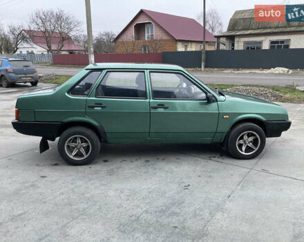 Зеленый ВАЗ 21099, объемом двигателя 1.6 л и пробегом 200 тыс. км за 1950 $, фото 6 на Automoto.ua