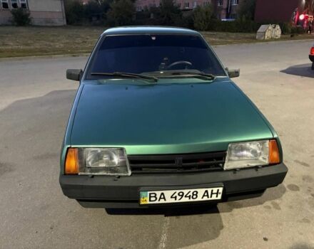 Зелений ВАЗ 21099, об'ємом двигуна 1.6 л та пробігом 227 тис. км за 1950 $, фото 1 на Automoto.ua