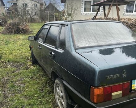 Зеленый ВАЗ 21099, объемом двигателя 1.5 л и пробегом 280 тыс. км за 1200 $, фото 6 на Automoto.ua