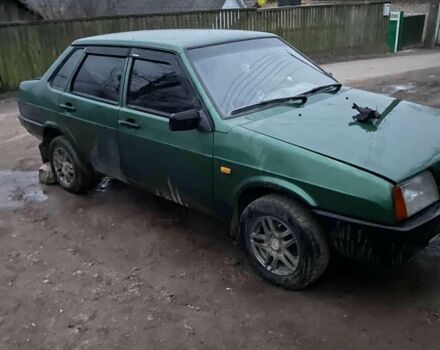 Зелений ВАЗ 21099, об'ємом двигуна 1.6 л та пробігом 1000 тис. км за 1305 $, фото 1 на Automoto.ua